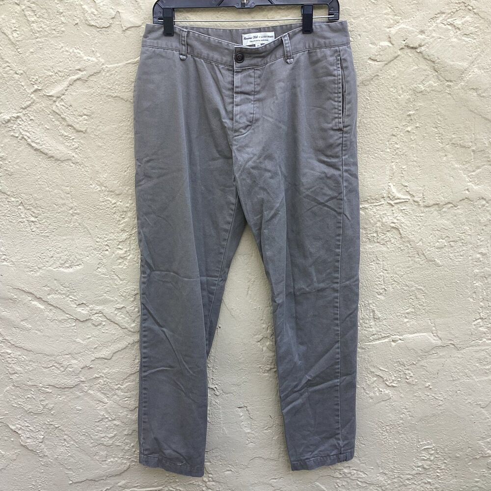 Lucky brand men’s Rivera club lined pants with butterfly fly 29 x 30